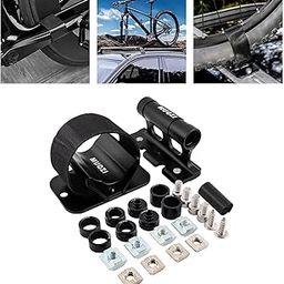 MERISHOPP Bike Fork Mount Car Rooftop Carrier Holder Bike Stand Aluminum Alloy Bracket Black| Sports Equipment | Outdoor Sports Gear | Exercise Gear-image-62