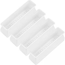 MERISHOPP 4x4x Chair Feet Pad Mute Home Decor Rectangular for Sofa Accessory White-image-33
