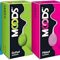 Moods Condoms Combo (Allnight - 12 Count, Dotted - 12 Count, Ultrathin - 12 Count, Ribbed - 12 Count)-image-73