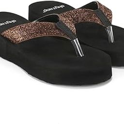 Women Black Nubuck Slippers Flipflop-image-1