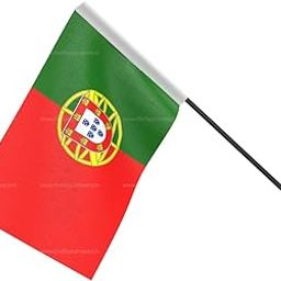 The Flag Company Portugal Wall Mounted Flag | 12x18 Inch Fabric National Flag with Metal Wall Bracket | Ideal for Office, Home & Indoor Décor-image-70