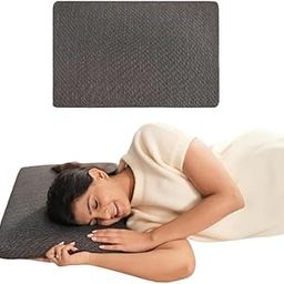 PLOSHE Ultra Thin Memory Foam Sleeping Pillow with Cover for Sleeping | Orthopedic Cervical Bed Pillow for Neck & Shoulder Pain Relief (Grey, 15.75 x 25 x 2.5 inch)-19