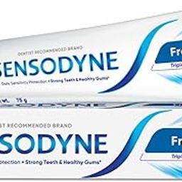 Sensodyne Toothpaste: Fresh Gel Sensitivity Relief Toothpaste for everyday cool freshness,Dentist Recommended Brand, 75gm-image-81