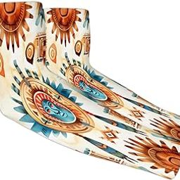 Dream Catcher Men's and Women's Sunscreen Sleeves Dream Catcher Print Compression Arm Sleeves - UV, Tattoo Coverage-image-33