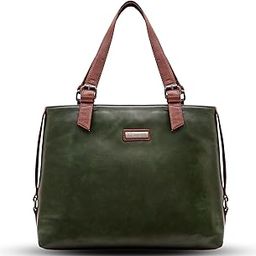 Vegan Leather Tote Shoulder Bags for Women Office Use, Fits Upto 15.6 Inch Macbook Laptops, Work/Travel/College Bag, Stylish Ladies Totes Purse Handbag, Gifts for Wife/Sisters-image-26