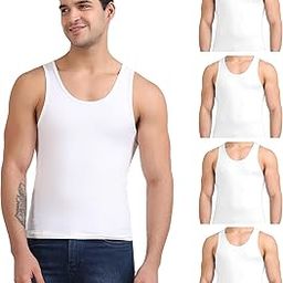 Cotton Vest for Men Sleeveless Lightweight Solid Round Neck Comfort Vests | Ultra-Comfortable, Breathable, and Moisture-Wicking Innerwear Sando for Gym, Yoga, Running, and Daily Casual Wear-image-40