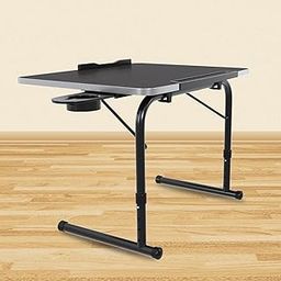TABLE MAGIC IKON - Height Adjustable Lap Desk | Multipurpose Laptop Table for Bed, Floor & Study | Space-Saving, Ergonomic Cantilever Design | Made in India-29