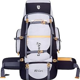 TRAVEL HIKING BAGPACKS RUCKSACK TRAVEL BACKPACK FOR ADVENTURES TREKS Rucksack- 80 L-image-74
