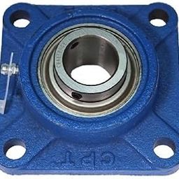 Challenge UCF206-18 Standard Flange Bearing Unit, 4 Bolt, Relubricable, Set Screw Locking Collar, 1-1/8" Bore, 3-1/4" Bolt Center, 1.58" Height, 4.25" Width, 4.25" Length, 1.125" ID, Cast Iron-image-32