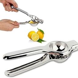 Manual Citrus Juicer, Stainless Steel Lemon Squeezer, Heavy-Duty Hand Press Kitchen Tool-picture-11