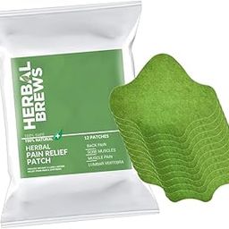 Herbal Brews - Pain Relief Patches - 12 Back Pain Patches (Specially Designed for Lower Lumbar Area) | 100% Safe & Natural Lower Back Pain Relief Products | INSTANT RELIEF | NO SIDE EFFECTS-image-64