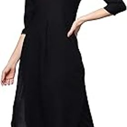 Rayon Solid Straight Brown Kurta Set for Women with Palazzo 3/4 Sleeve, Round V Neck Designer Kurta with Palazzo Pant Set-image-97