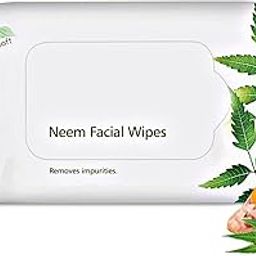 Neem Facial Wipes | Removes Dirt, Impurities, Dark Spots | Removes Make Up | Soft, Refresh & Clear Skin | Good Facial Wipes, All Skin Types | Easy To Use | Pack Of 10 Wipes (F-78)-image-36
