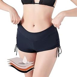 Period Swimwear Bottoms Swim Shorts with Adjustable Tie for Teens Women Period Swimwear Bottoms Swim Shorts with Adjustable Tie for Teens Women-picture-32