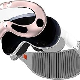 Havilah for Apple Vision Pro PC+ Toughened Film Protective Cover VR Glasses Accessories(Pink)-picture-15