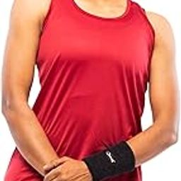 LAPPEN Women's Lycra and Spandex Tank Top I Round Neck Sleeveless Plain T-Shirt I Slim Fit Solid Racer Back Stretchable Workout Tops I Activewear for Running Sports Gym Exercise Women & Girls-picture-3