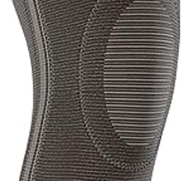 TYNOR Knee Cap with Patellar Ring | Neoprene Support for Pain Relief & Comfort for Men & Women | Breathable Compression for Gym, Exercise, Workout & Running, Pack of 1 (Grey & Sky Blue, Large)-2