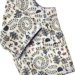 Ajrakh Cotton Readymade Blouse for Women-image-56