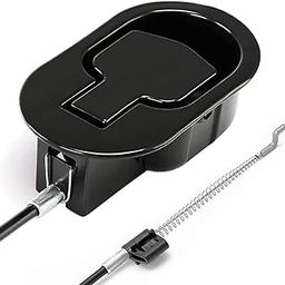 ttmagic Metal Recliner Handle Parts with Cable, Universal Sofa Chair Couch Release Lever Pull Handle, Fits Ashley and Major Recliner Brands Manufacturers, Exposed Cable Length 4.7"-image-50