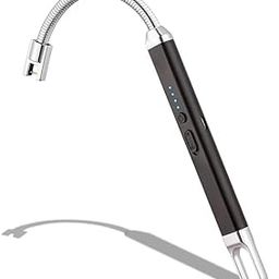 USB Plasma Electric Gas Lighter – Rechargeable, Windproof, Flexible 360° Multi-Purpose Lighter for Kitchen, Pooja Room, BBQ-1