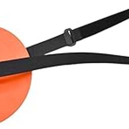 MERISHOPP Football Training Target Soccer Training Aid for Outdoor Activities Hockey Orange| Training Aids | Sports Training Equipment | Fitness Training Aids-image-8