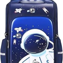 Sky Tech® Space Astronaut Theme Backpack 3D for Kids Boys & Girls Stylish and Durable Water-Resistant Large Capacity backpack for School Bag Travel, Camping, perfect for gift for Kids (5 To 12 Years)-image-25