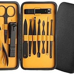 LILIX Stainless Steel Nail Scissors Grooming Kit With Peeling Knife | Nail Cleaning Knife | Acne Needle | Beauty Tool-49