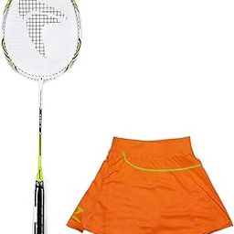 FLYPOWER Badminton Racket Agni 3 with Skirt UTARI Orange Size XS-picture-17