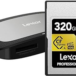 Lexar Professional 320GB CFexpress Type A Card Gold Series + Type A/SD USB 3.2 Gen 2 Reader, Card Up to 900MB/s Read, Cinema-Quality 8K Video, Rated VPG 400 (LCAGOLD320G-RNRNG)-image-12
