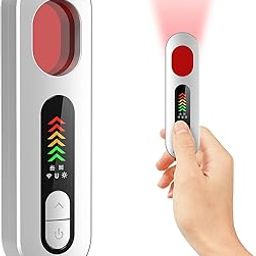 Hidden Camera Detectors, GPS Tracker Detector, 2025 New Portable Anti Spy Camera Finder, Rf Wireless Signal Scanner, Infrared Listening Devices Detector, 6 Levels Sensitivity 5 Modes for Travel, Home-image-24