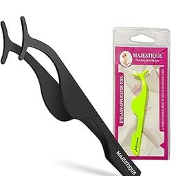 Majestique False Eyelash Curlers Extension Applicator Remover Clip Eyebrow, Multi-Purpose Lashes Tools, Eye Lashes Tweezers Nipper Makeup Beauty Tool - Color May Vary-picture-47