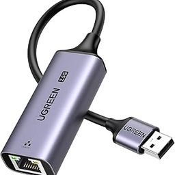 UGREEN USB to Ethernet Adapter 2.5Gb, Ethernet to USB Adapter, Aluminum, USB 3.0 to RJ45 Computer Network Internet LAN Ethernet Dongle for Laptop, Compatible for MacBook Air/Pro, XPS, Windows, macOS-8