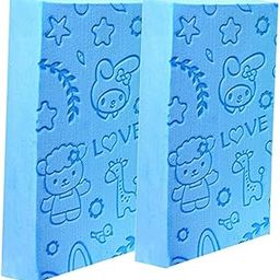 Peyx |Pack Of 02| Exfoliating Sponge Bath Sponge For Shower | Japanese Spa Cellulite Massager | Dead Skin Remover Sponge For Body | Face Scrubber for Women and Men | Random Color-image-7