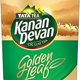 Tata Tea Kanan Devan Golden Leaf | Superior Taste & Aroma | CTC Leaf Tea | 250gram|Loose Leaves|Black tea-image-33