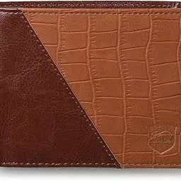 samtroh Men Casual, Ethnic, Evening/Party, Formal, Travel, Trendy Tan Artificial Leather Wallet (4 Card Slots) SM_CardPK_TanCroco-picture-25