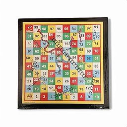 STRIVE FIT 2-in-1 Classic Board Game – Snakes & Ladders & Ludo Set for Kids & Family | Durable & Portable Travel Game | Fun Educational Toy for Boys & Girls | Strategy Game for Ages 5+ (12 Inch)-17
