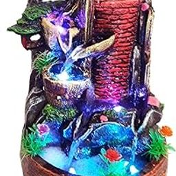 Noman Microfiber Water Fountain (36x 18 x 18 cm, Multicolour)-image-54