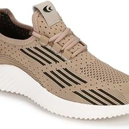 Training,Atheletic,Gym,Sports Comfortable Extra Max Cusion with Memory Foam Insole,Anti Skid Tech Grip Walking Shoes for Men(245 Beige|Olive|Teal)(Beige/Teal/Olive-Sizes 6,7,8,9,10)-picture-0