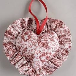 Longaberger Baskets Heart Shape Cloth Pillow, Fine China Dinnerware-image-21