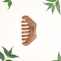 Neem Wood Massager Comb - Big | Wood Head scalp massage comb tool - Gua Sha for hair massager | Wooden wide tooth comb hair massager for hair growth-19