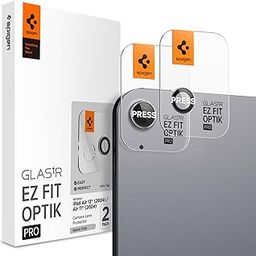 Spigen Glas.tR EZ Fit Optik Pro Tempered Glass Camera Lens Protector for iPad Air 11 inch M3/M2 (2025/2024), iPad Air 13 inch M3/M2 (2025/2024) - Space Gray (2 Pack)-14