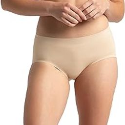 1827 Women's High Coverage Microfiber Nylon Elastane Stretch Mid Waist Hipster with No Visible Pantyline-picture-3