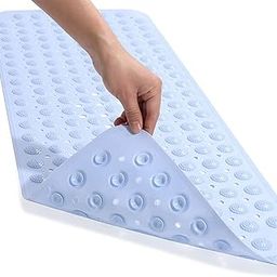 VHKD PVC Bathroom mat Anti Slip Rectangle (Blue | 70 x 35)-image-41