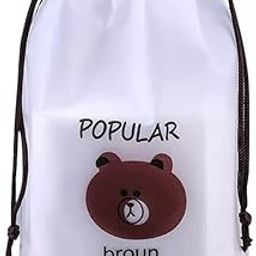 Pack of 10 Shoe Bag Cover for Shoe Storage Travel Organizer for Women and Men Dustproof Shoe Bags Pouches Travel Pouch Shoes Cover Bags 30 x 35 cm-18