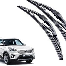 PWX Front Windshield Wiper Metal Type Windshield Wiper Blades/Perfect Fitting Suitable for Creta, Size - 26"+16"-image-97