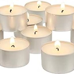 True Decor Wax 7 Hour Long Burning Tealight Candles 20G Jumbo Tea Lights Candle 50 Pcs Unscented Diwali Tea Candles-13