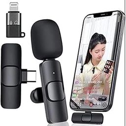 K8 Wireless Lavalier Microphone for Android (Type-C) & iPhone – Noise Reduction Collar Mic for YouTube, Video Recording, Live Streaming, Facebook, Vlogging-image-26