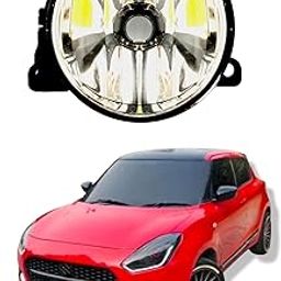ACEOTO Led White Fog Light lamp for Cars H8 35watt(12v, White Light, 2 PCS) (1set) (Maruti Suzuki Swift)-5