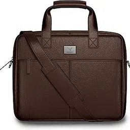 redhorns Genuine Leather Office Bag for Men & Women | 15.6-Inch Laptop Messenger Bag | Business Bag with Handle, Padded Laptop Compartment, Adjustable Sling Strap, Zipper Closure-picture-31