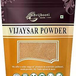 Birju Mahavir Vijaysar Powder - Indian Kino - Pterocarpus Marsupium 200 Gr, Natural (BMKB-45)-picture-10